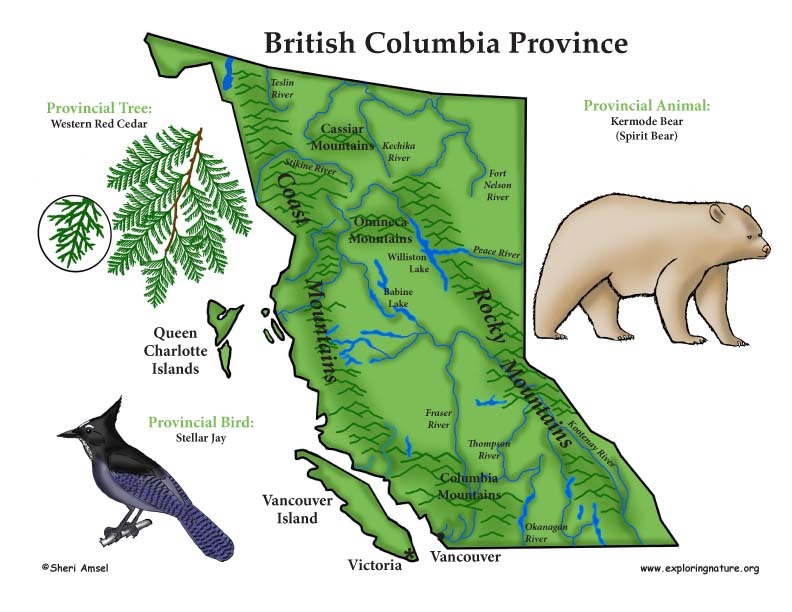 Canadian Province - British Columbia