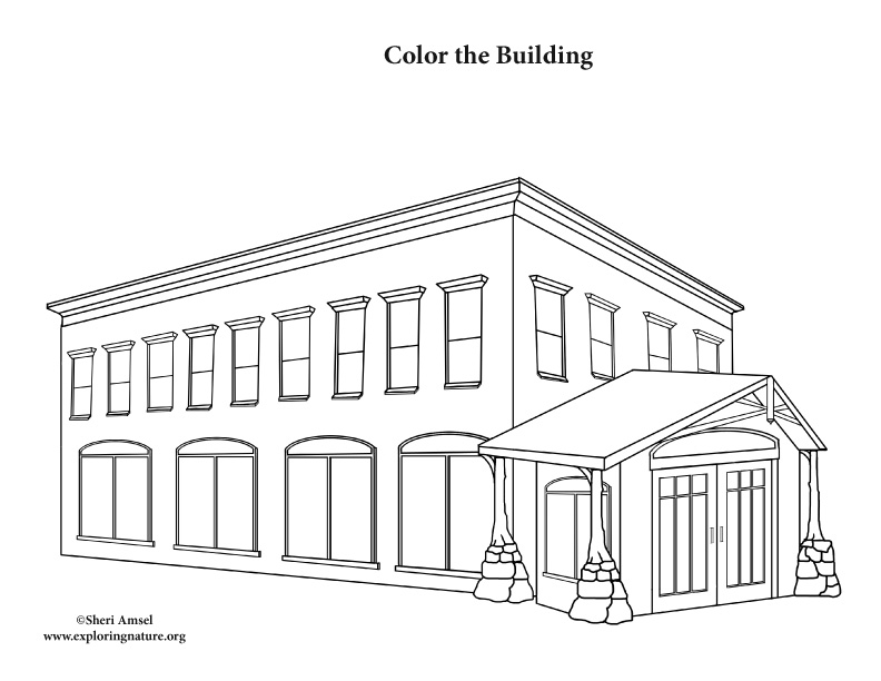 Coloring Building Pages