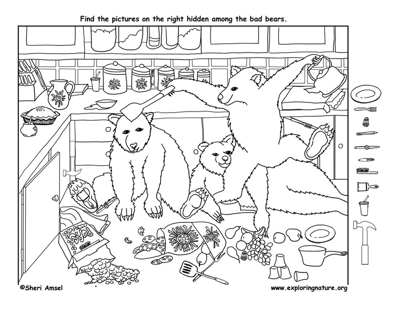 Bad Bears - Hidden Picture