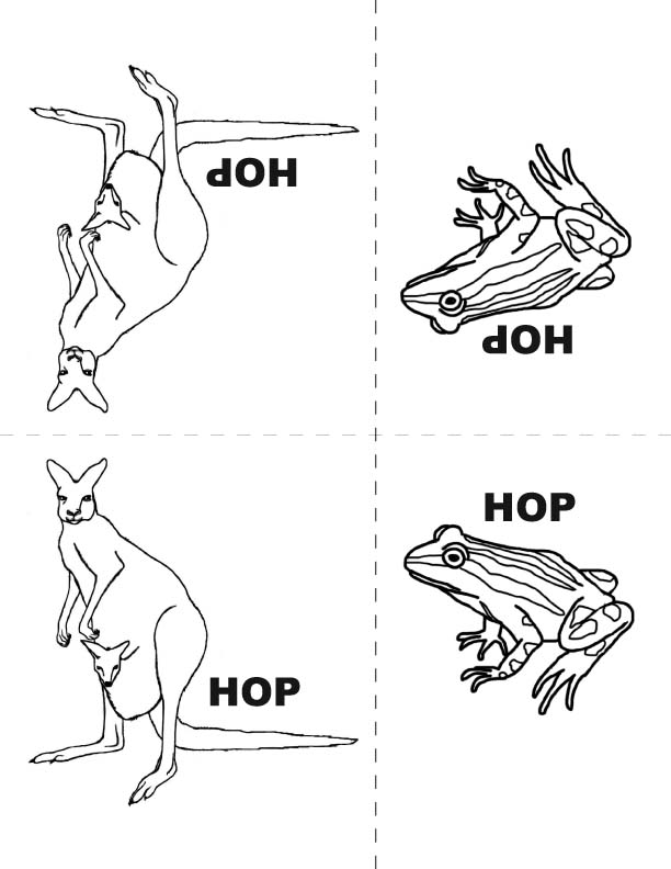 Locomotion Puppet Activity sheets