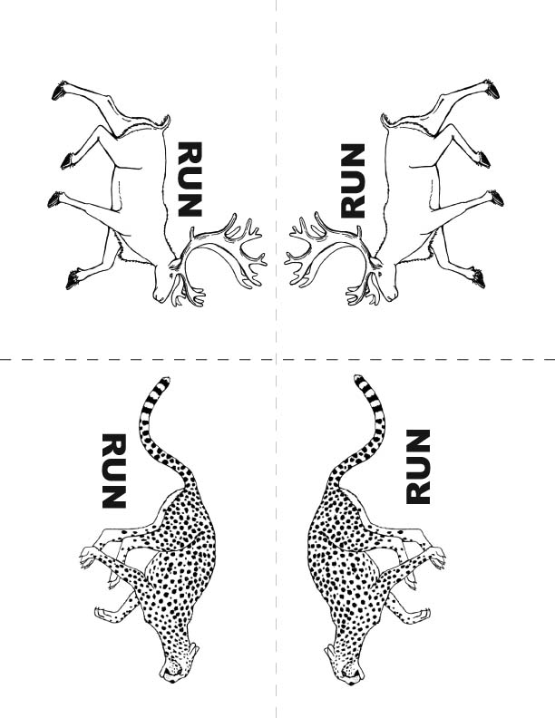 Locomotion Puppet Activity sheets